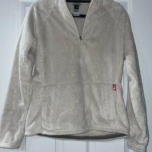 The North Face Beige Cowl Neck Pullover